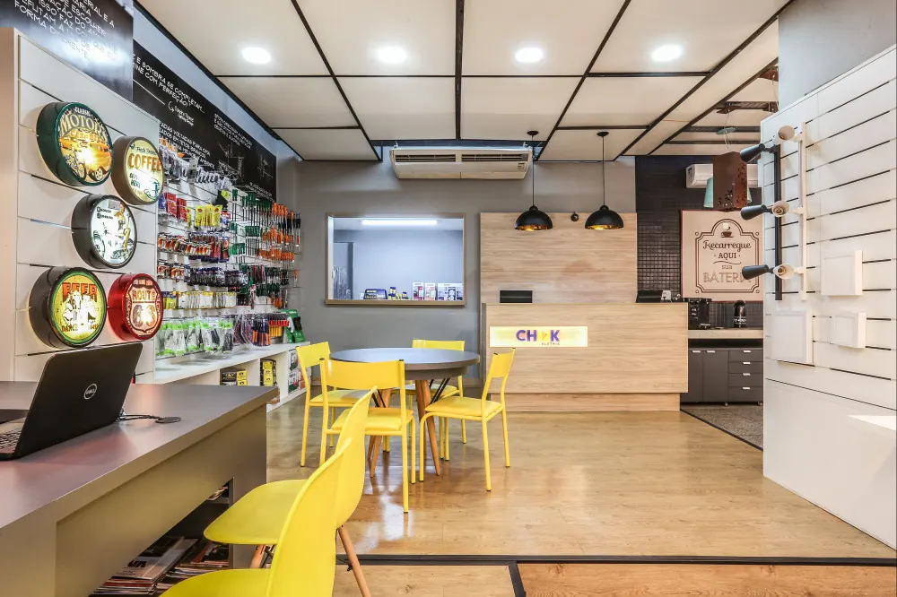 Chok Eletric, projeto da VF Studio em Barra Mansa